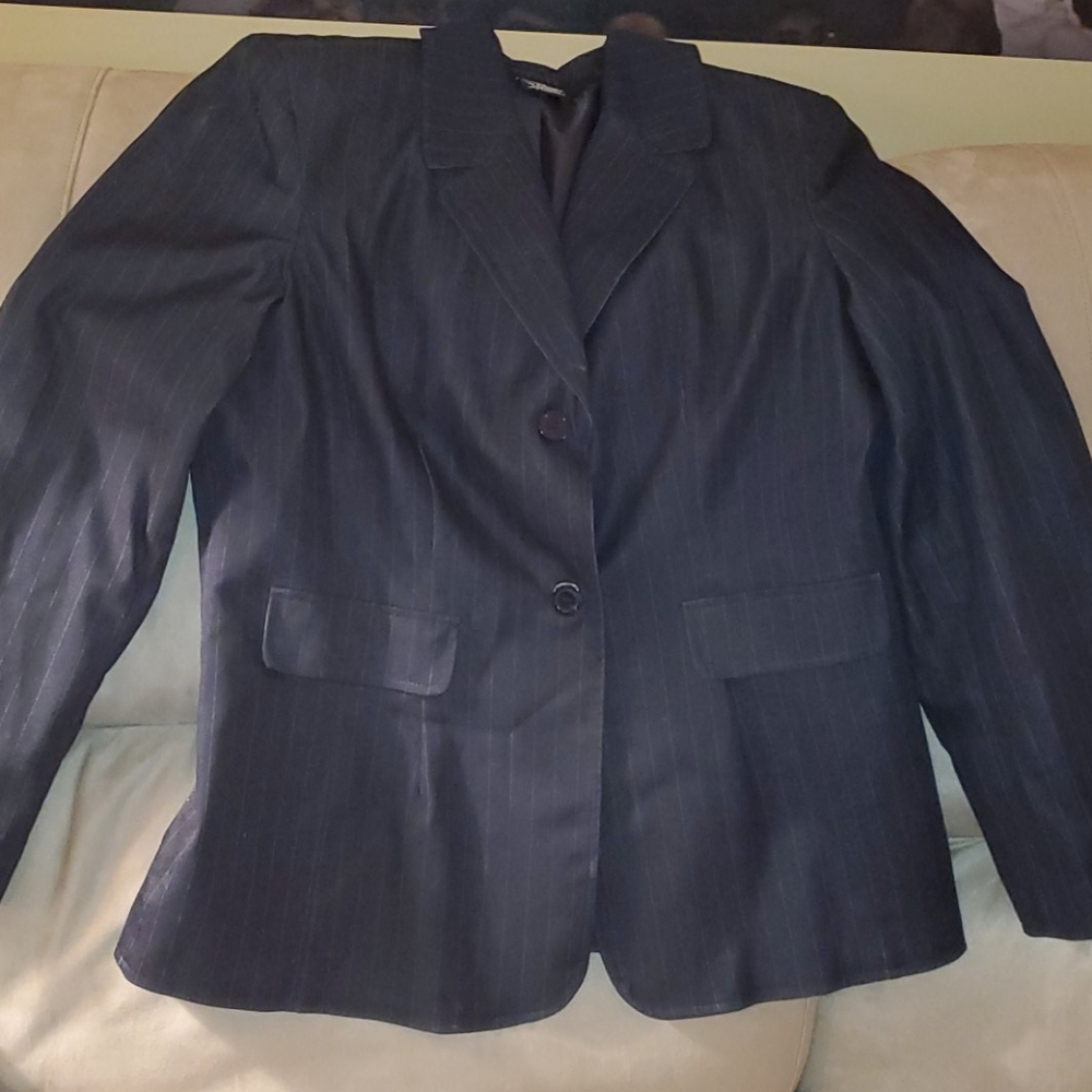 Pinstripe Pant Suit